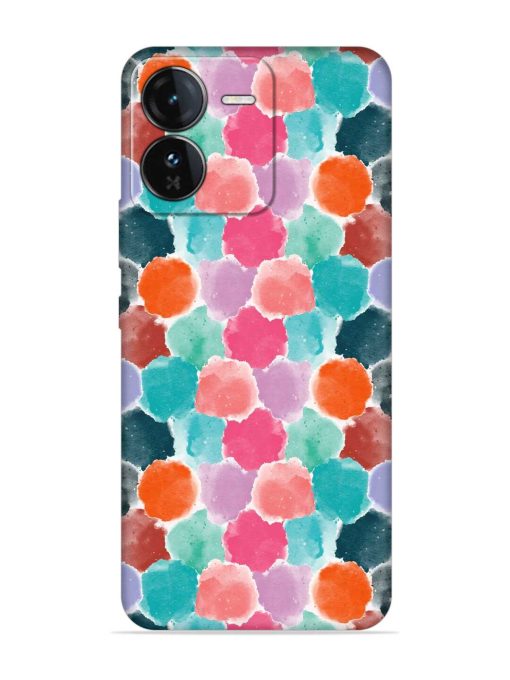 Colorful Seamless Pattern Embossed Soft Silicone Case for Iqoo Z9 (5G) Zapvi