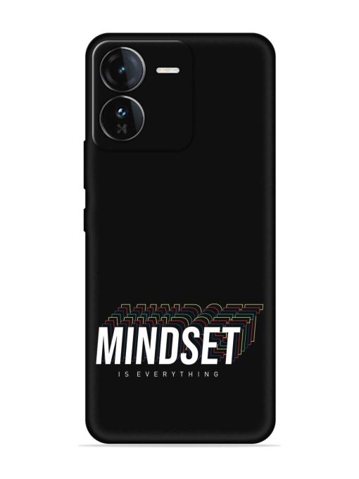 Mindset Everything Slogan Embossed Soft Silicone Case for Iqoo Z9 (5G) Zapvi