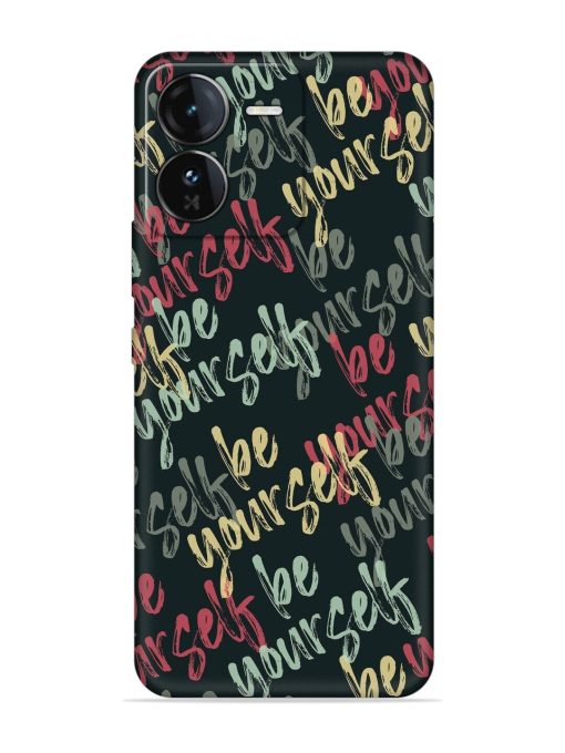 Yourself Seamless Embossed Soft Silicone Case for Iqoo Z9 (5G) Zapvi