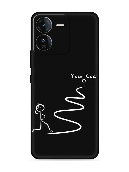 Your Goal Embossed Soft Silicone Case for Iqoo Z9 (5G) Zapvi