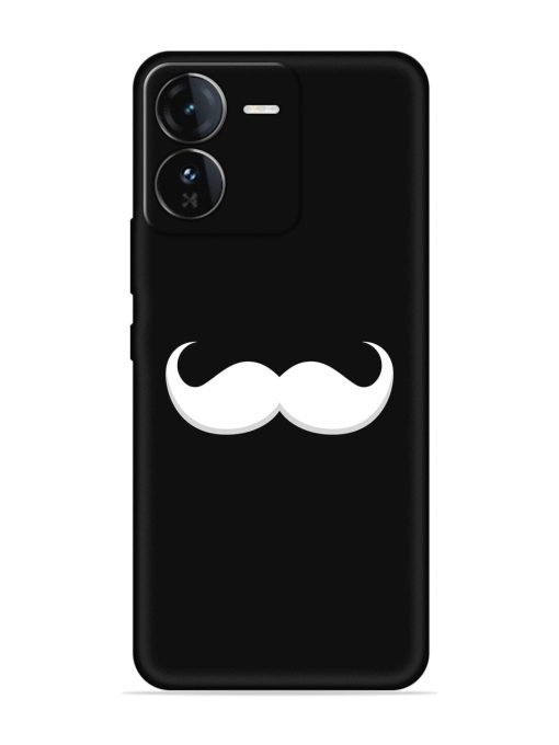 Mustache Vector Embossed Soft Silicone Case for Iqoo Z9 (5G) Zapvi