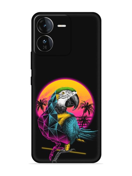 Rad Parrot Embossed Soft Silicone Case for Iqoo Z9 (5G) Zapvi