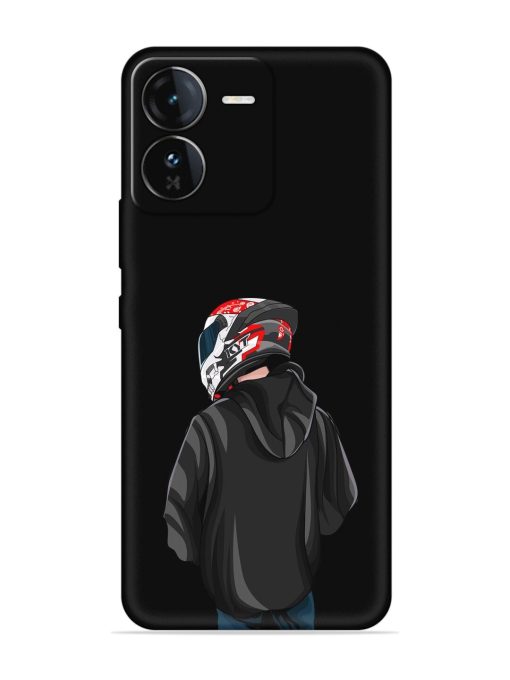 Motorcycle Rider Embossed Soft Silicone Case for Iqoo Z9 (5G)