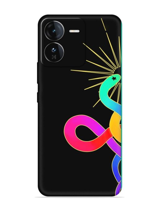 Art Geometric Abstraction Embossed Soft Silicone Case for Iqoo Z9 (5G) Zapvi