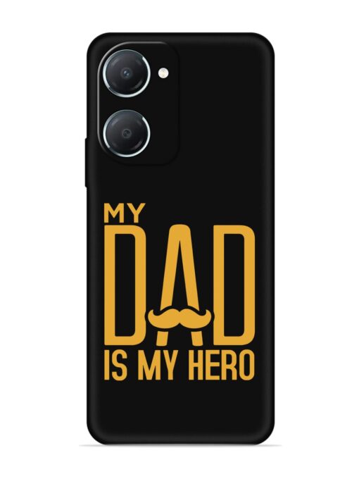 My Dad Is My Hero Embossed Soft Silicone Case for Iqoo Z9 Lite (5G) Zapvi