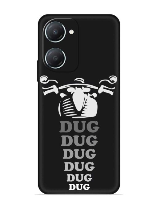 Dug Dug Dug Embossed Soft Silicone Case for Iqoo Z9 Lite (5G) Zapvi