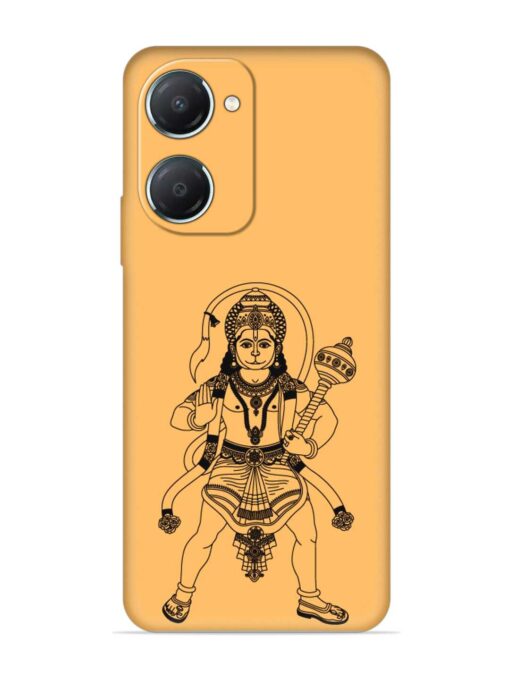 Indian God Hanuman Embossed Soft Silicone Case for Iqoo Z9 Lite (5G) Zapvi