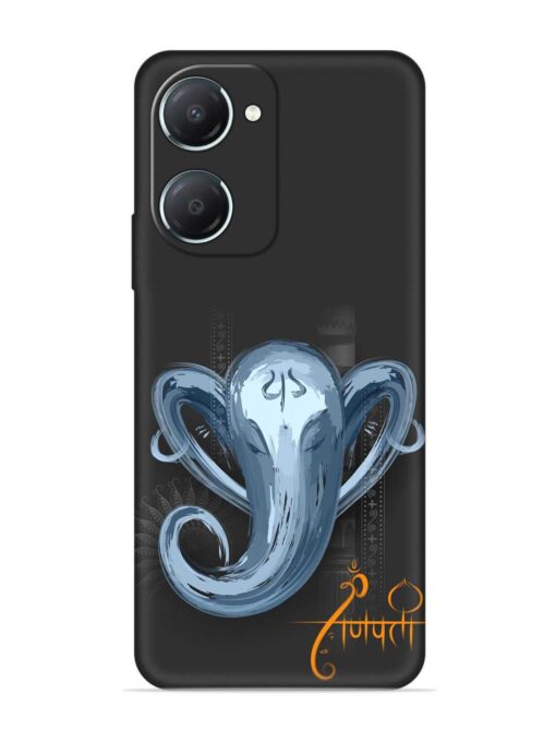 Illustration Lord Ganpati Embossed Soft Silicone Case for Iqoo Z9 Lite (5G) Zapvi