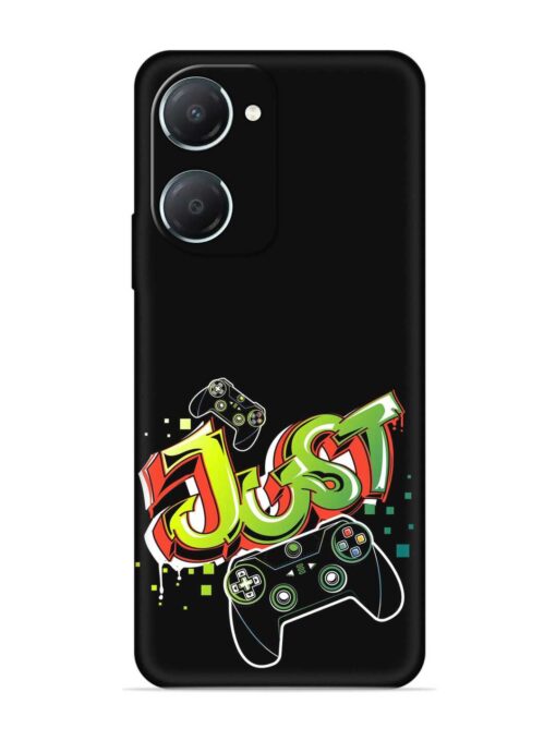 Graffiti Gamepad Illustration Embossed Soft Silicone Case for Iqoo Z9 Lite (5G) Zapvi