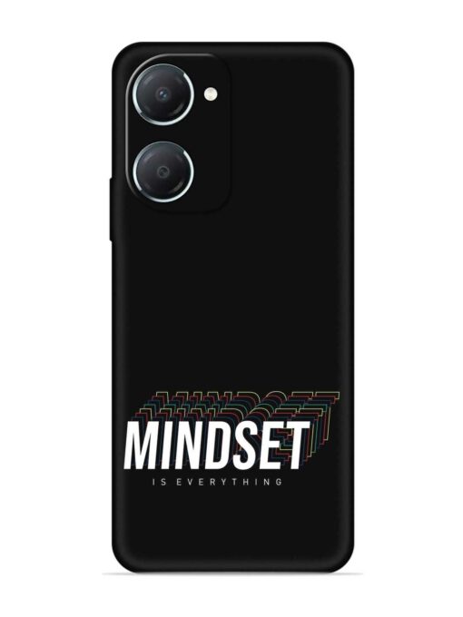 Mindset Everything Slogan Embossed Soft Silicone Case for Iqoo Z9 Lite (5G) Zapvi