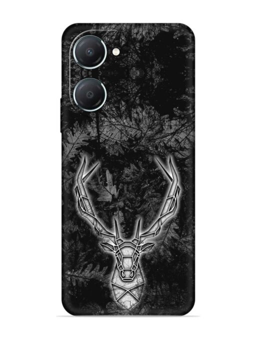 Ancient Deer Embossed Soft Silicone Case for Iqoo Z9 Lite (5G)