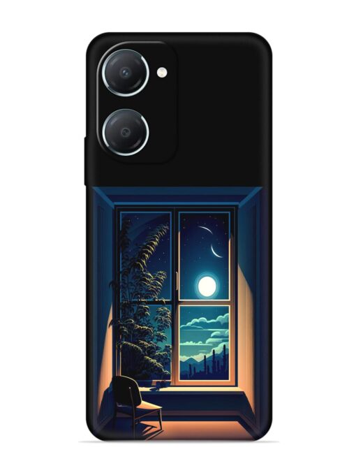 Night View At Window Embossed Soft Silicone Case for Iqoo Z9 Lite (5G) Zapvi