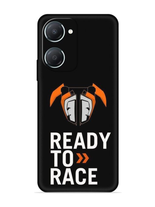 Ready To Race Embossed Soft Silicone Case for Iqoo Z9 Lite (5G) Zapvi