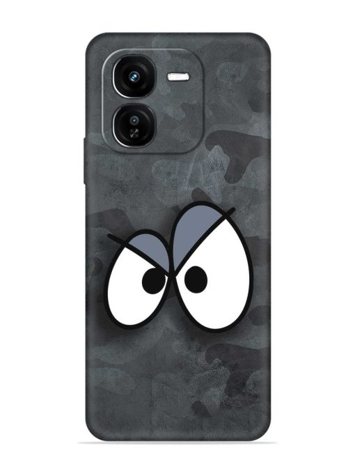 Big Eyes Night Mode Embossed Soft Silicone Case for Iqoo Z9X (5G) Zapvi