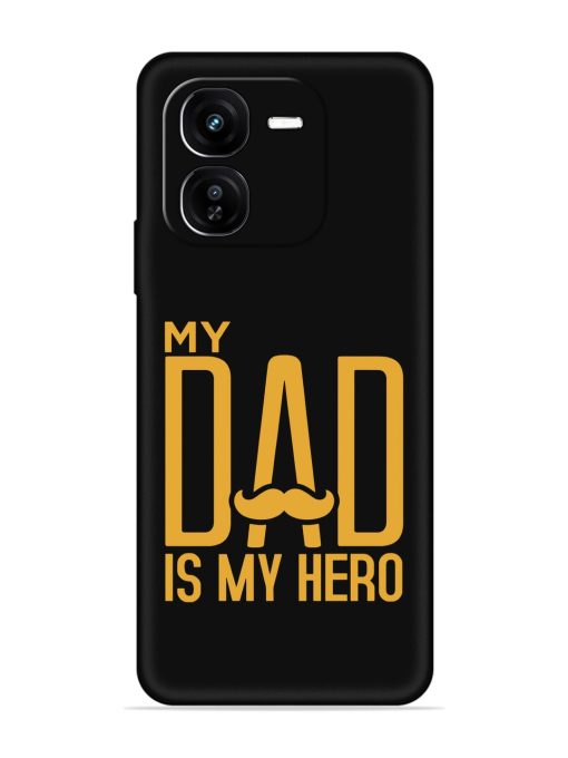 My Dad Is My Hero Embossed Soft Silicone Case for Iqoo Z9X (5G) Zapvi