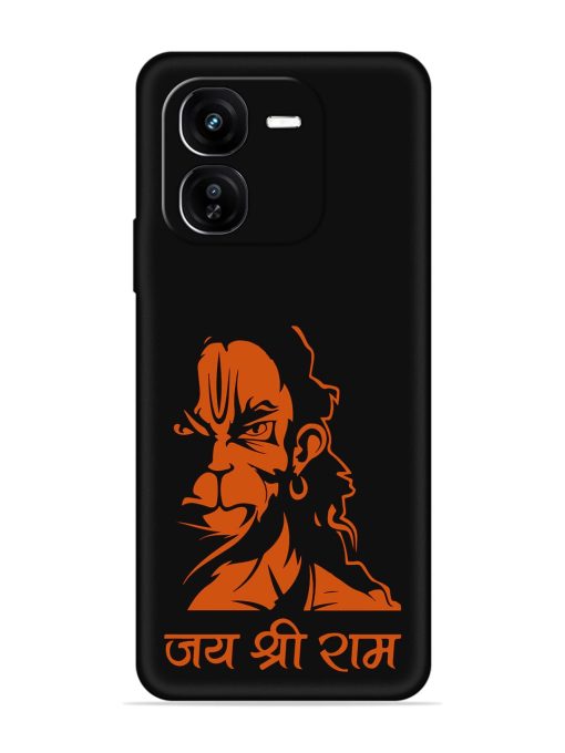 Angry Hanuman Embossed Soft Silicone Case for Iqoo Z9X (5G) Zapvi