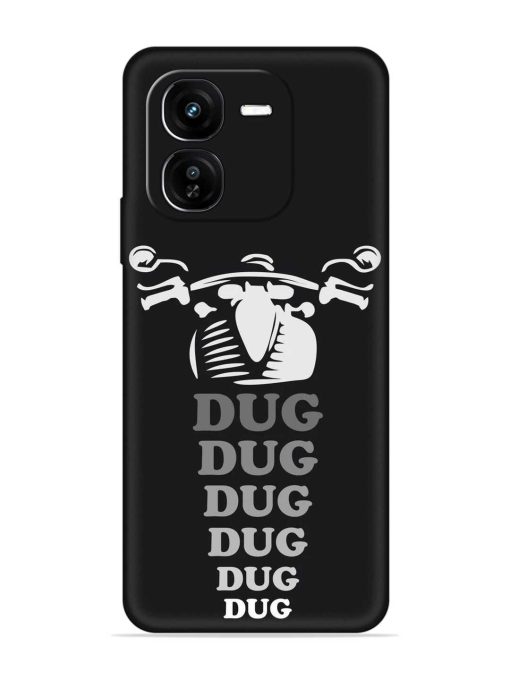 Dug Dug Dug Embossed Soft Silicone Case for Iqoo Z9X (5G) Zapvi