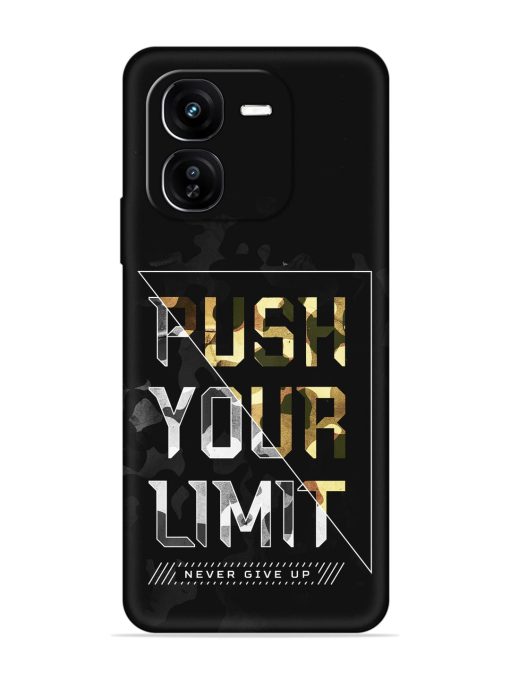 Push Your Limits Embossed Soft Silicone Case for Iqoo Z9X (5G) Zapvi