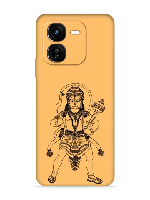 Indian God Hanuman Embossed Soft Silicone Case for Iqoo Z9X (5G)