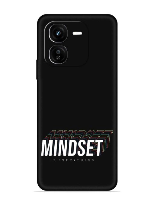 Mindset Everything Slogan Embossed Soft Silicone Case for Iqoo Z9X (5G)