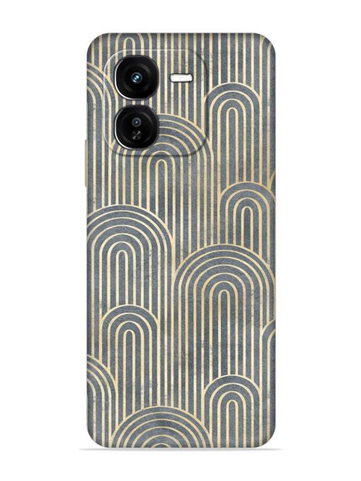 Art Deco Style Embossed Soft Silicone Case for Iqoo Z9X (5G) Zapvi