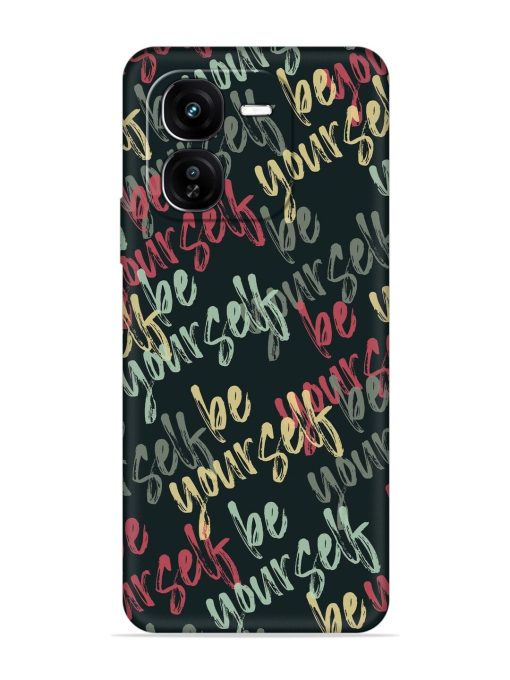 Yourself Seamless Embossed Soft Silicone Case for Iqoo Z9X (5G) Zapvi