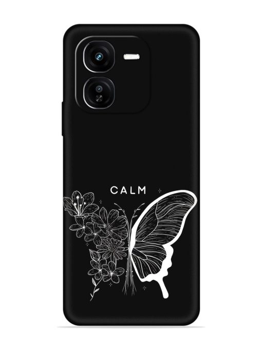 Calm Embossed Soft Silicone Case for Iqoo Z9X (5G)