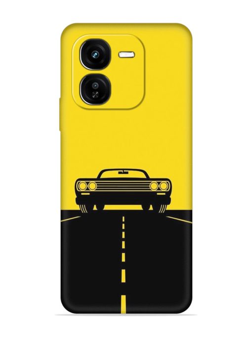 Classic Car Embossed Soft Silicone Case for Iqoo Z9X (5G)