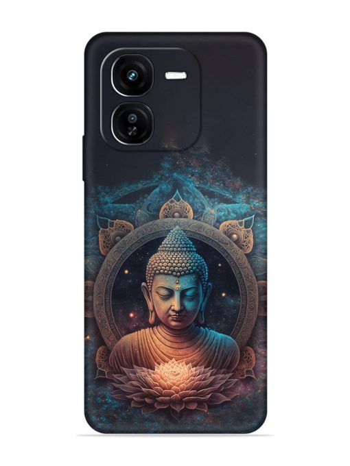 Gautam Buddha Embossed Soft Silicone Case for Iqoo Z9X (5G)