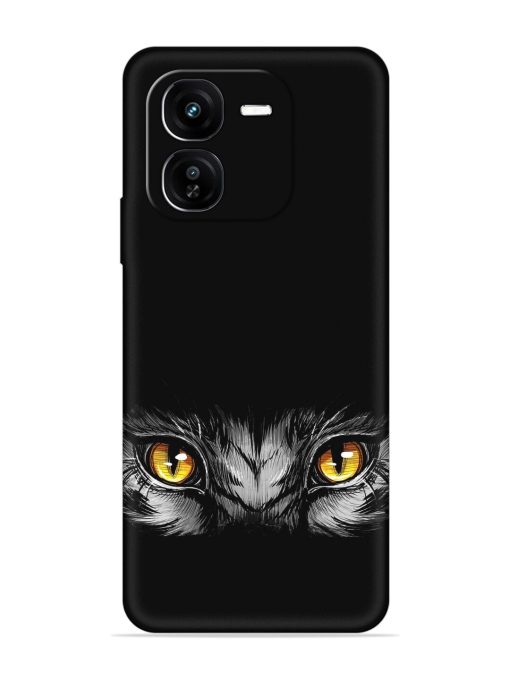 Scary Eye Embossed Soft Silicone Case for Iqoo Z9X (5G)