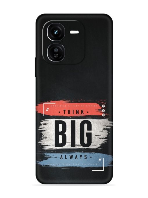 Think Big Always Embossed Soft Silicone Case for Iqoo Z9X (5G)