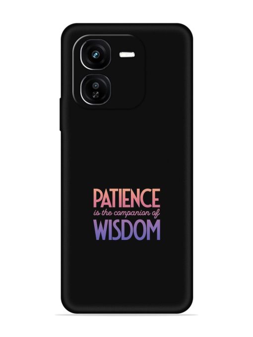 Patience Is The Embossed Soft Silicone Case for Iqoo Z9X (5G)