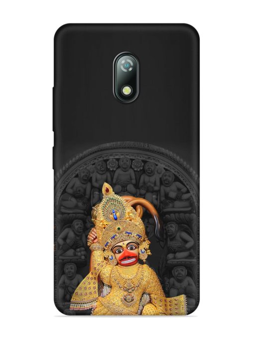 Indian Gold Hanuman Embossed Soft Silicone Case for Itel A23 Zapvi