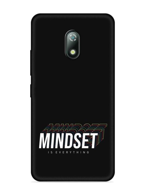 Mindset Everything Slogan Embossed Soft Silicone Case for Itel A23