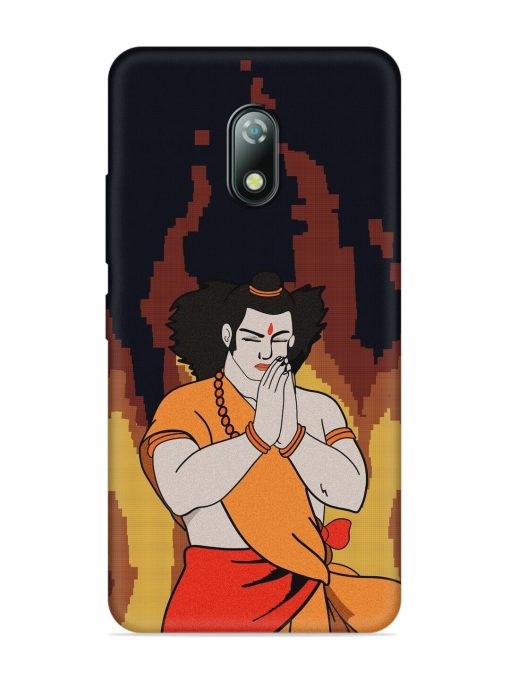 Shree Ram Vector Embossed Soft Silicone Case for Itel A23