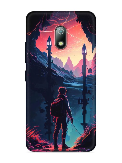 Cgs Artwork Embossed Soft Silicone Case for Itel A23 Zapvi