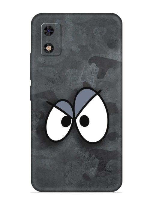 Big Eyes Night Mode Embossed Soft Silicone Case for Itel A23 Pro Zapvi