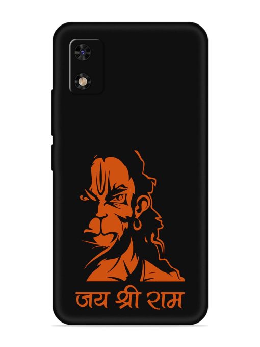 Angry Hanuman Embossed Soft Silicone Case for Itel A23 Pro Zapvi