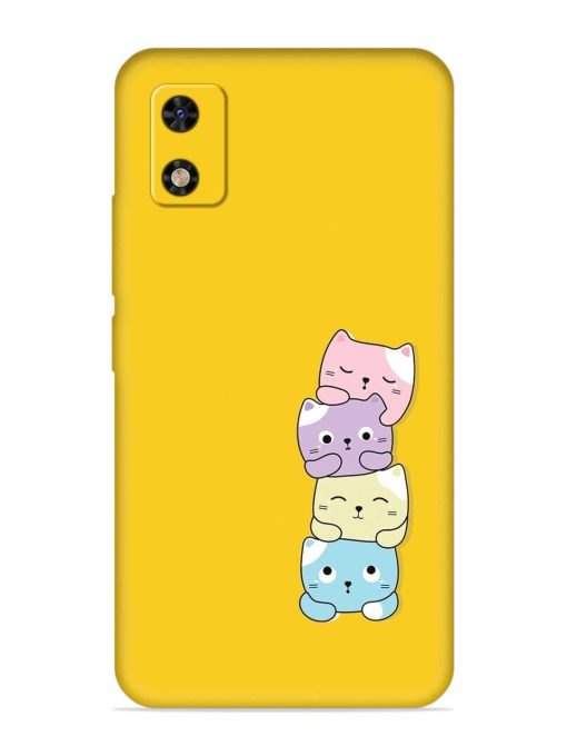 Cartoon Anime Embossed Soft Silicone Case for Itel A23 Pro Zapvi