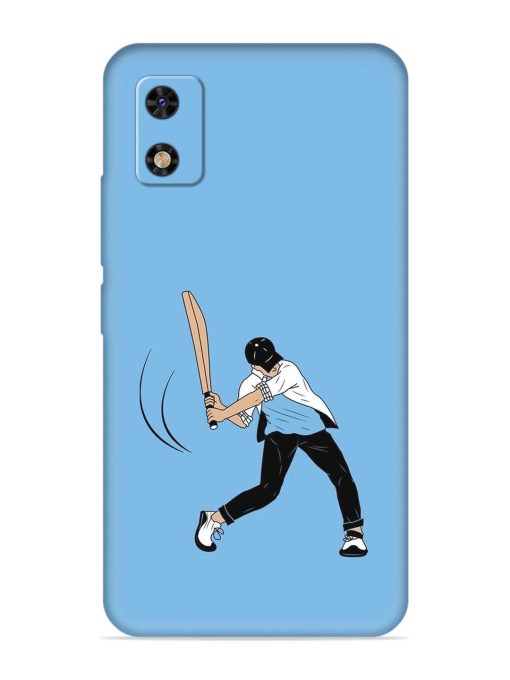 Cricket Gully Boy Embossed Soft Silicone Case for Itel A23 Pro Zapvi