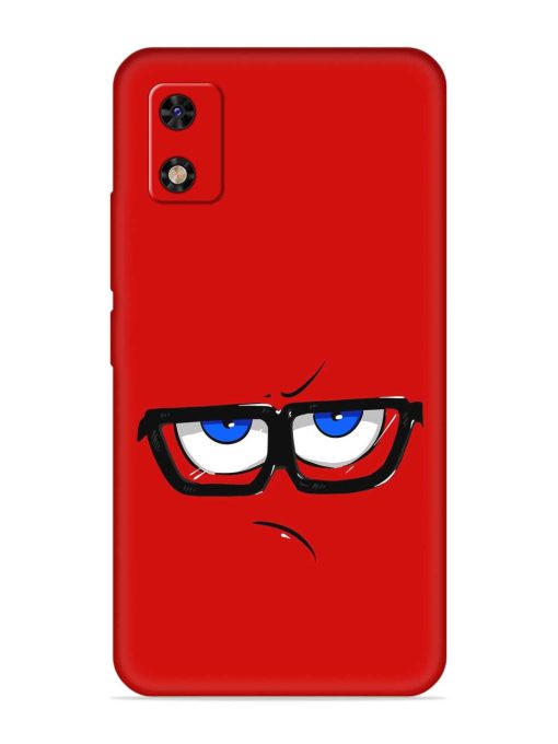 Rad Angry Face Embossed Soft Silicone Case for Itel A23 Pro Zapvi