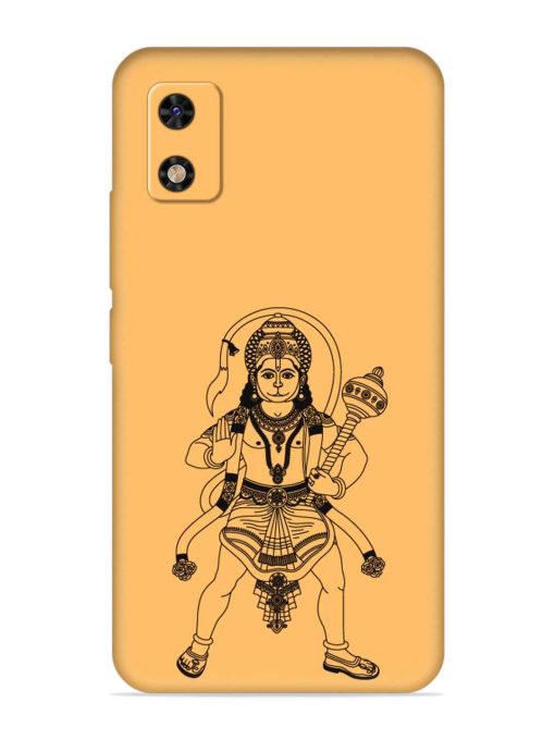 Indian God Hanuman Embossed Soft Silicone Case for Itel A23 Pro Zapvi