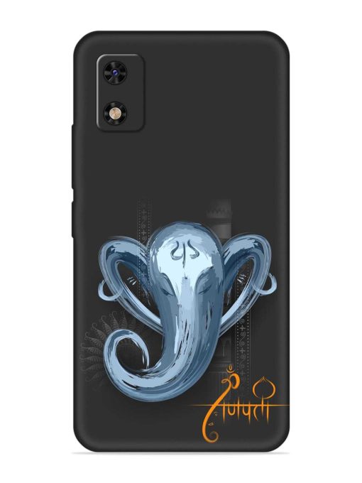 Illustration Lord Ganpati Embossed Soft Silicone Case for Itel A23 Pro Zapvi