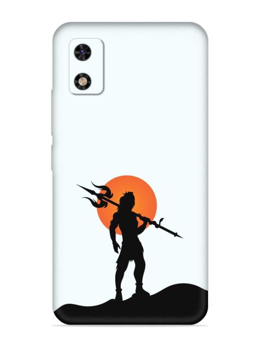 Lord Mahadev Trendy Embossed Soft Silicone Case for Itel A23 Pro Zapvi