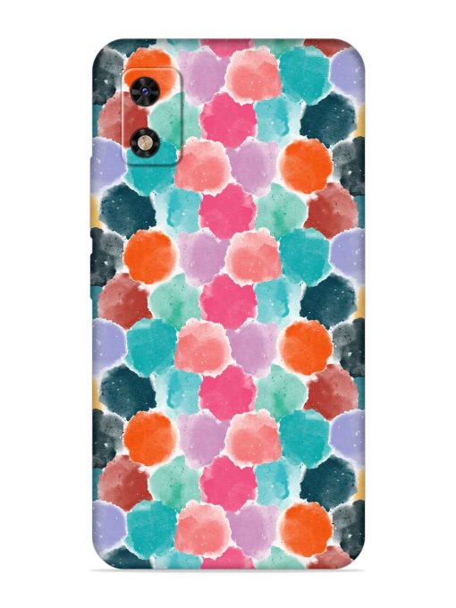 Colorful Seamless Pattern Embossed Soft Silicone Case for Itel A23 Pro Zapvi