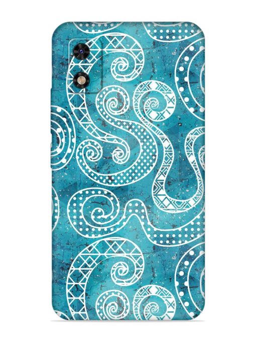 Vintage Curved Seamless Embossed Soft Silicone Case for Itel A23 Pro Zapvi