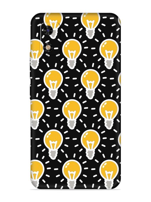 Light Bulb Seamless Embossed Soft Silicone Case for Itel A23 Pro Zapvi