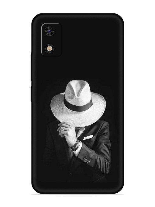 Men Under Hat Embossed Soft Silicone Case for Itel A23 Pro Zapvi