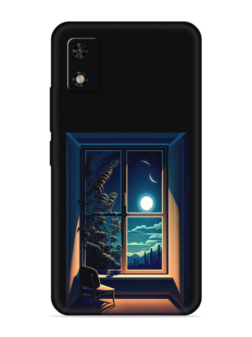 Night View At Window Embossed Soft Silicone Case for Itel A23 Pro Zapvi