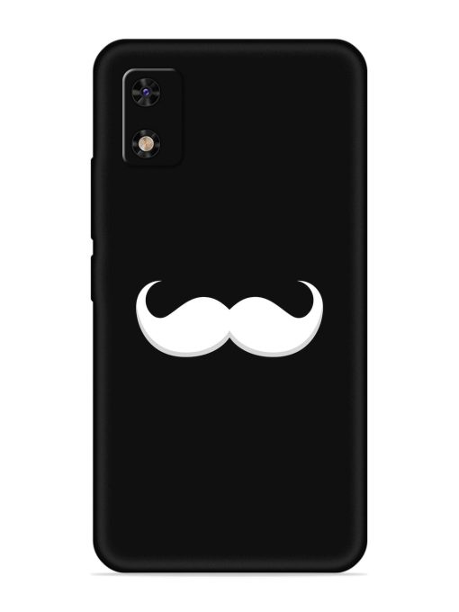 Mustache Vector Embossed Soft Silicone Case for Itel A23 Pro Zapvi